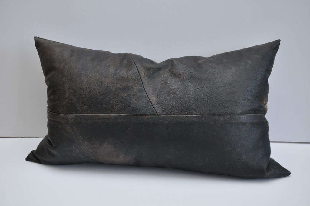 20th Century Vintage Leather PIllows