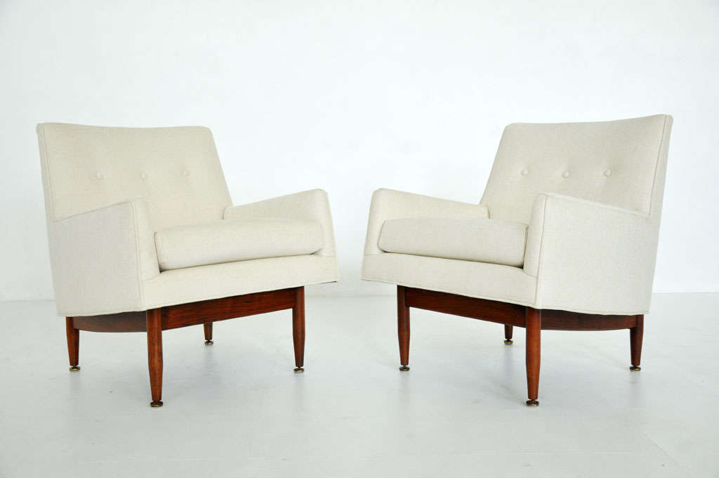 American Jens Risom Lounge Chairs