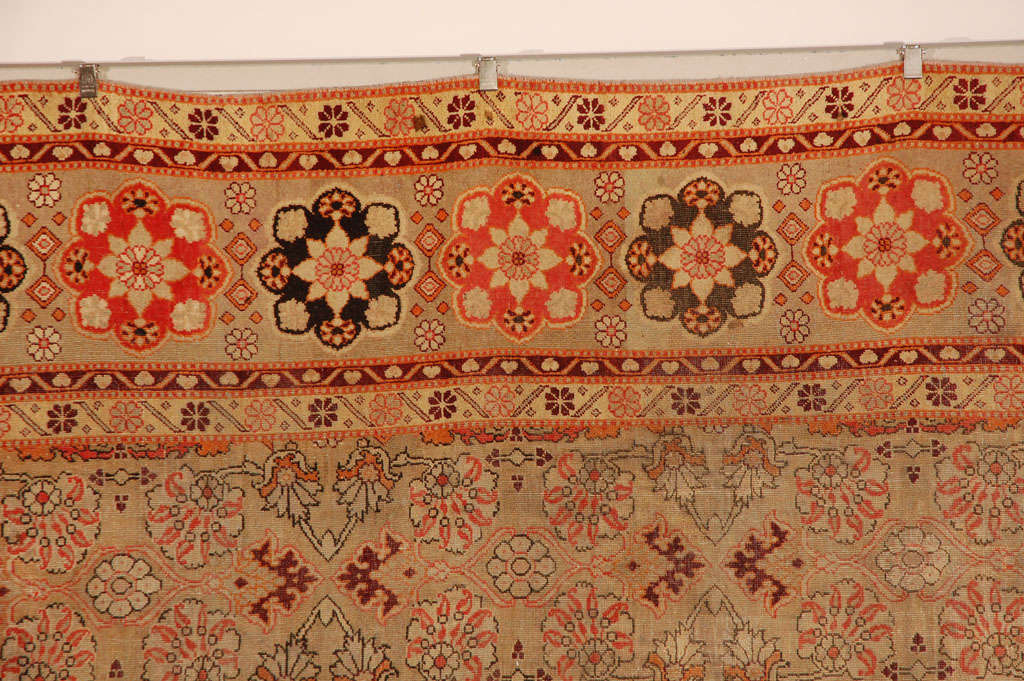20th Century Antique Indian Amritsa Rug For Sale