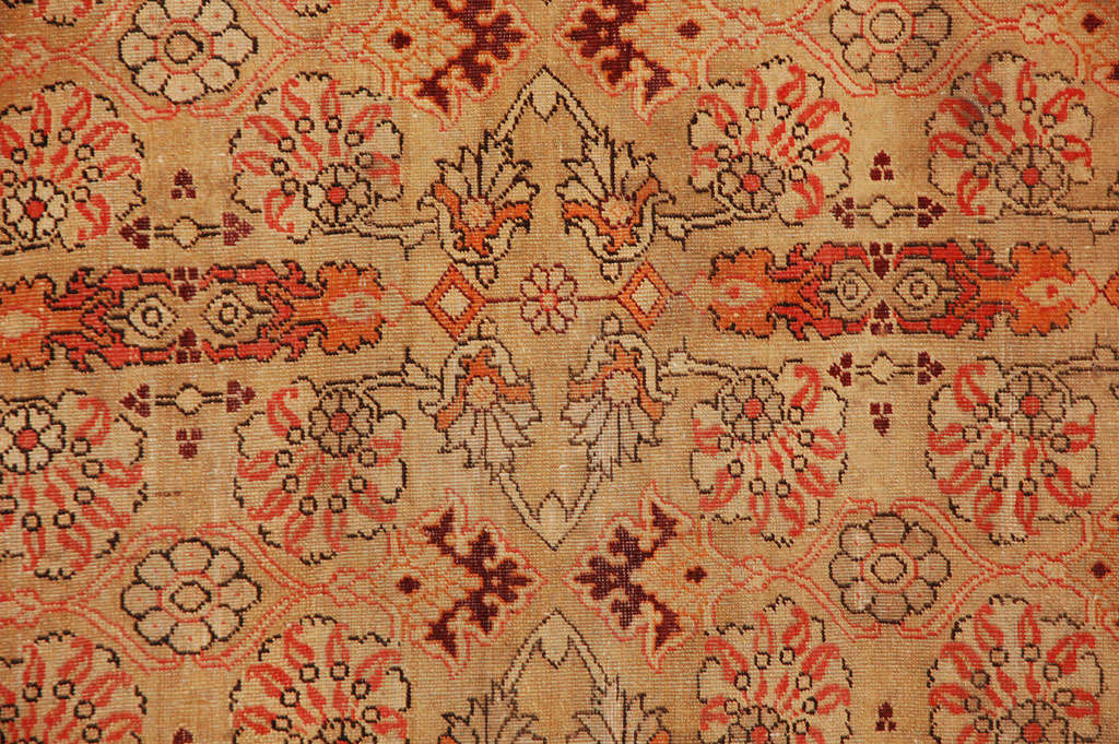 Wool Antique Indian Amritsa Rug For Sale