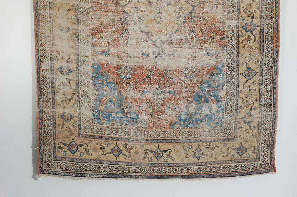 Antique Persian Dorokhsh Rug