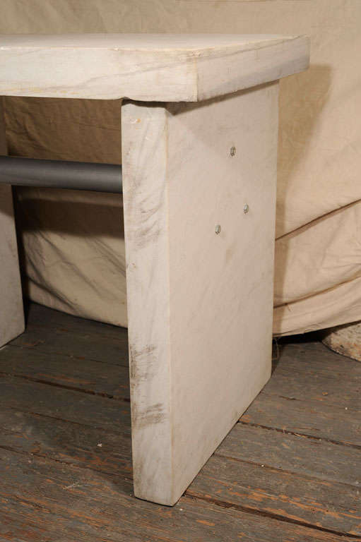Marble side table
