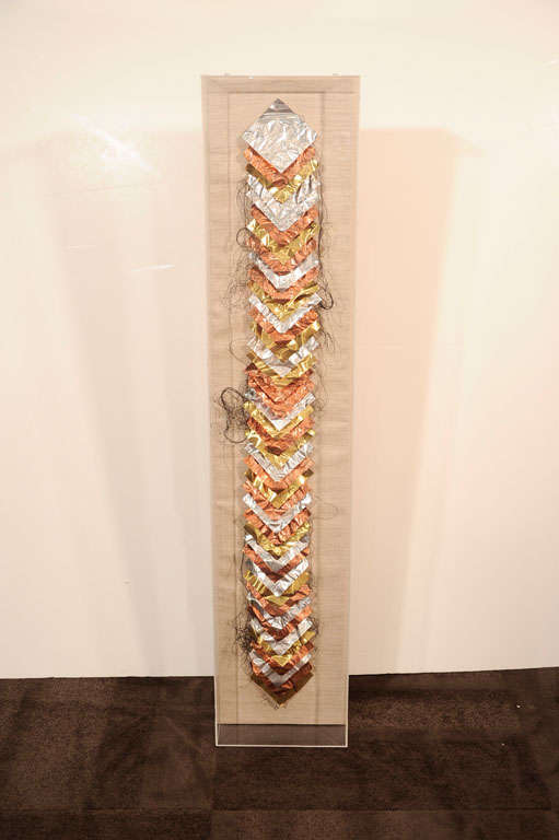 Contemporary Art Three Dimensional Wall Mount by C. Alfery