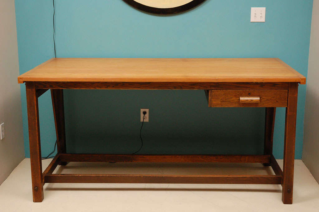 Custom Edward Fickett Drafting Desk