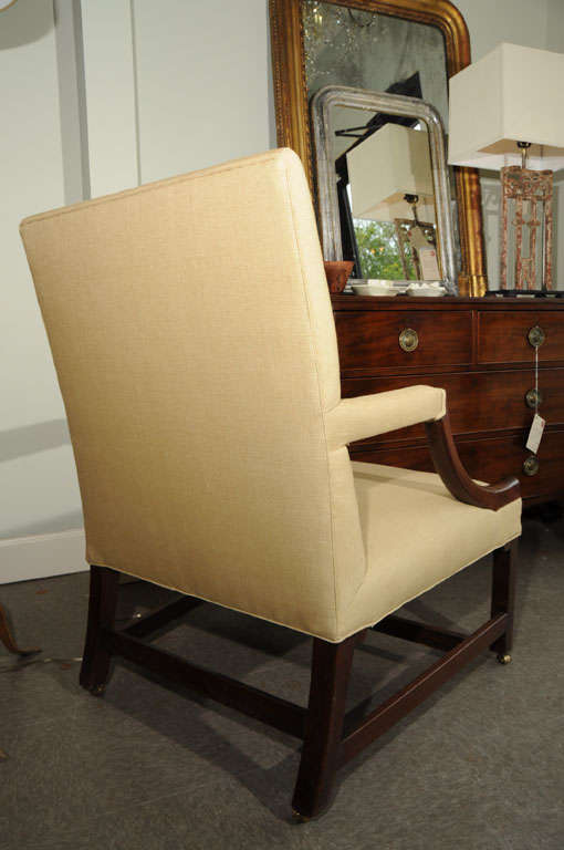 Walnut Armchair For Sale 2