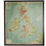 Oversized Map of the British Isles