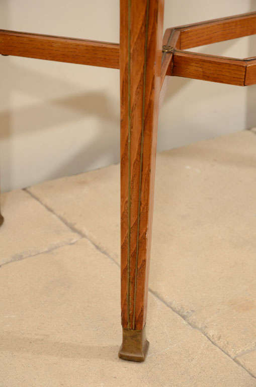 19th Century Continental Ash Table For Sale 1