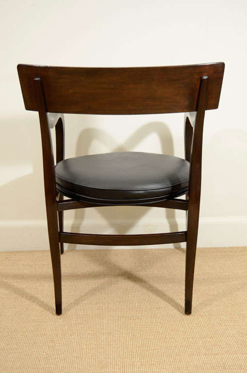 A Set of Eight Ed Wormley for Dunbar 'Alexandria' Chairs. 1