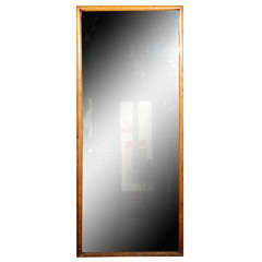 English Gentleman's Standing Mirror, Circa 1860