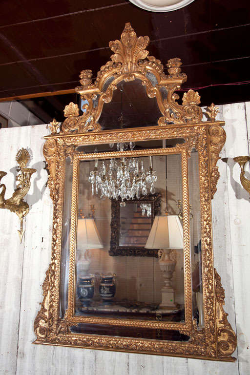 Gilt Wood Mirror
