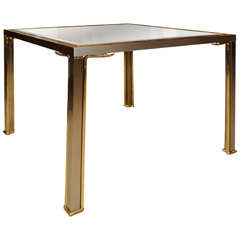 Steel games table attributed to Jansen.