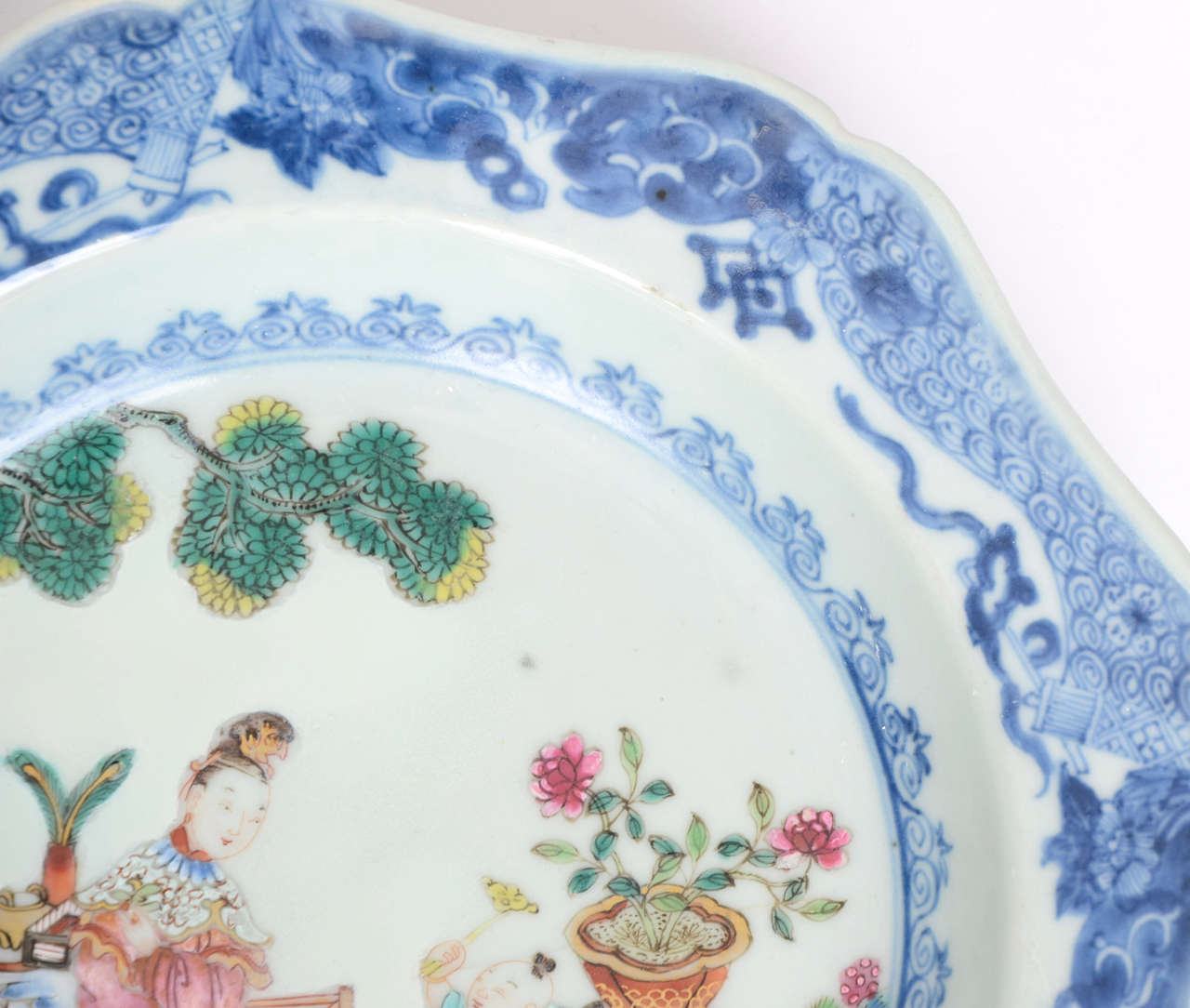 Qing Superb, QING, KANGXI, Chinese, Porcelain, Plate or Bowl, circa 1700