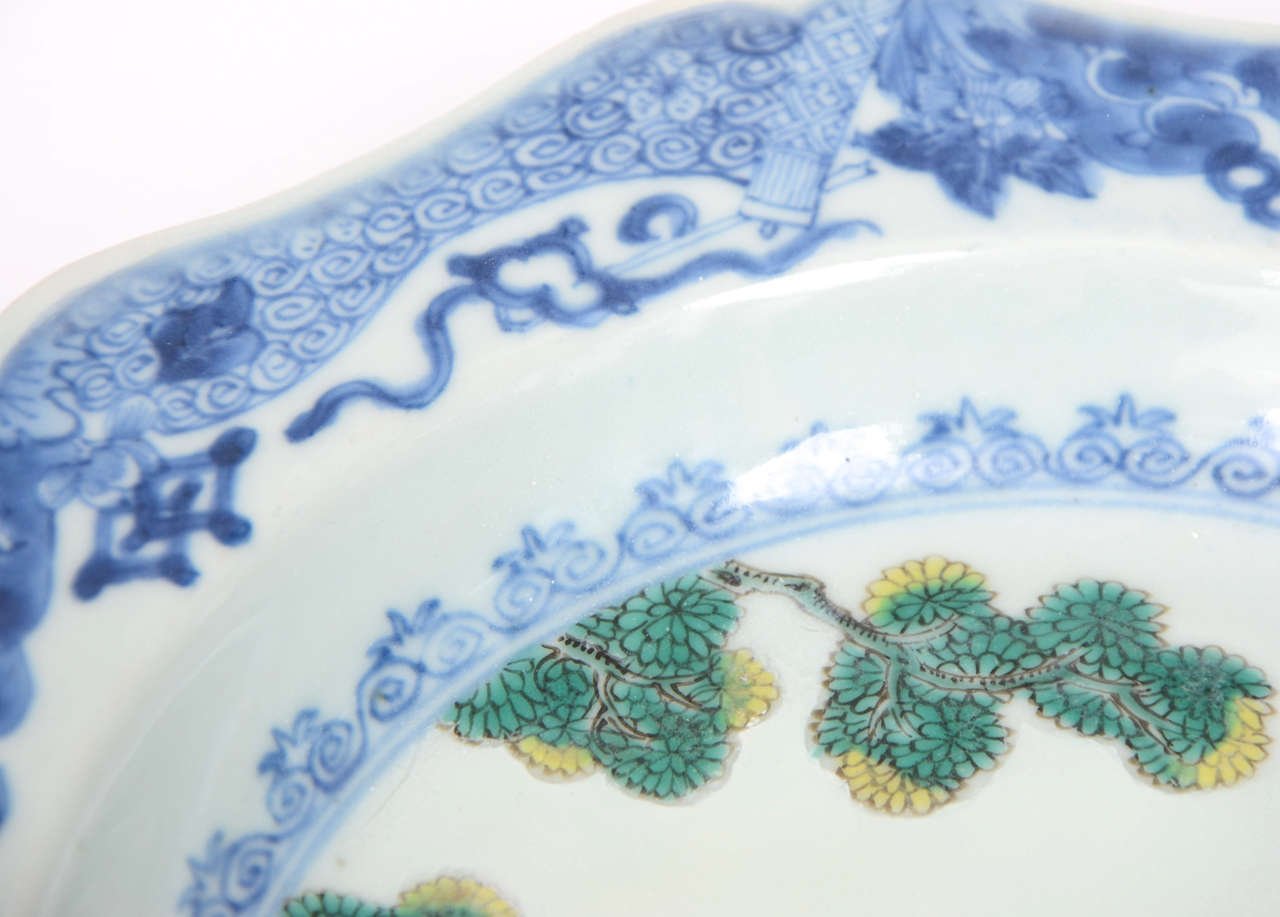 Superb, QING, KANGXI, Chinese, Porcelain, Plate or Bowl, circa 1700 In Excellent Condition In Lincoln, Lincolnshire