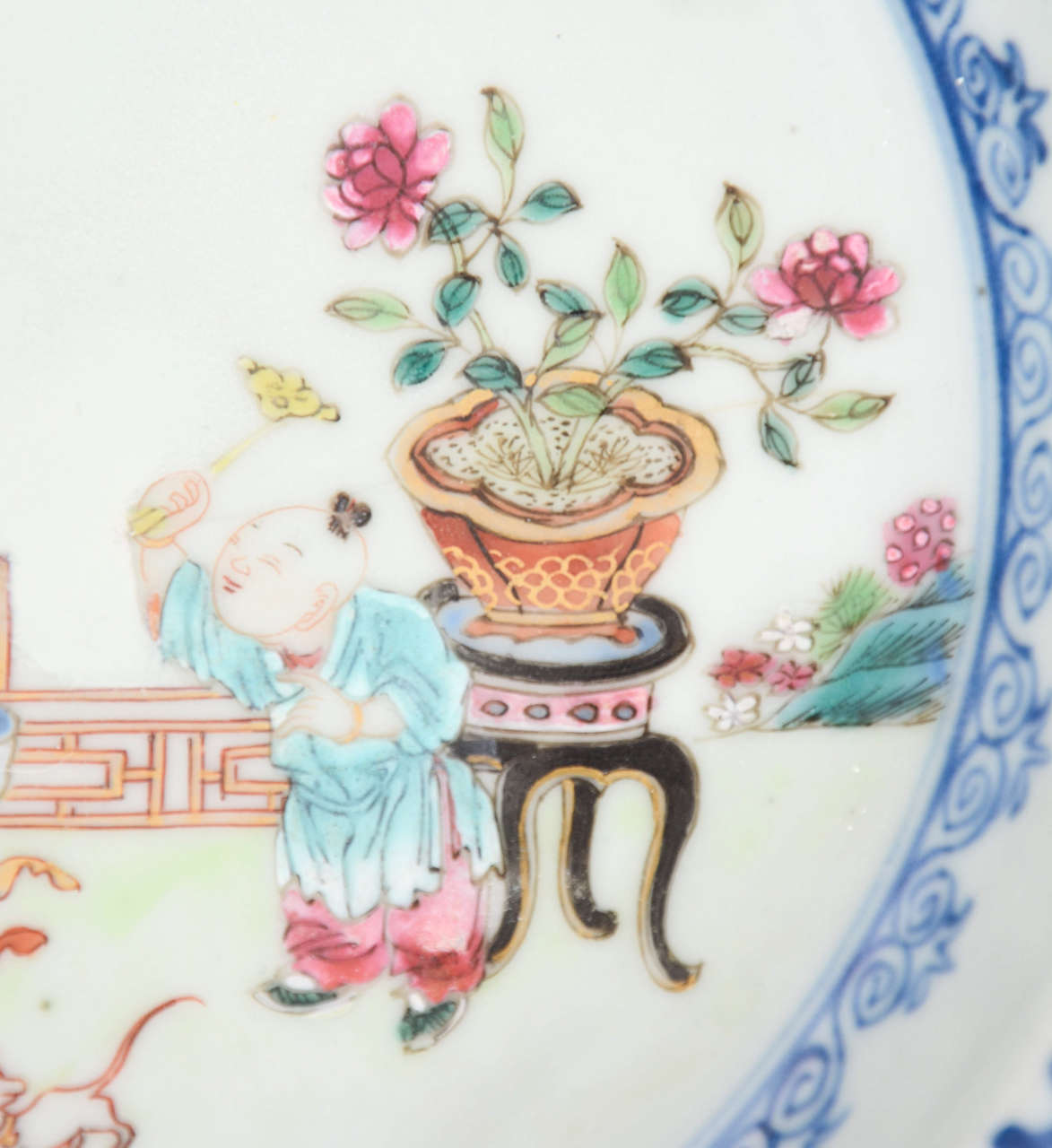 17th Century Superb, QING, KANGXI, Chinese, Porcelain, Plate or Bowl, circa 1700