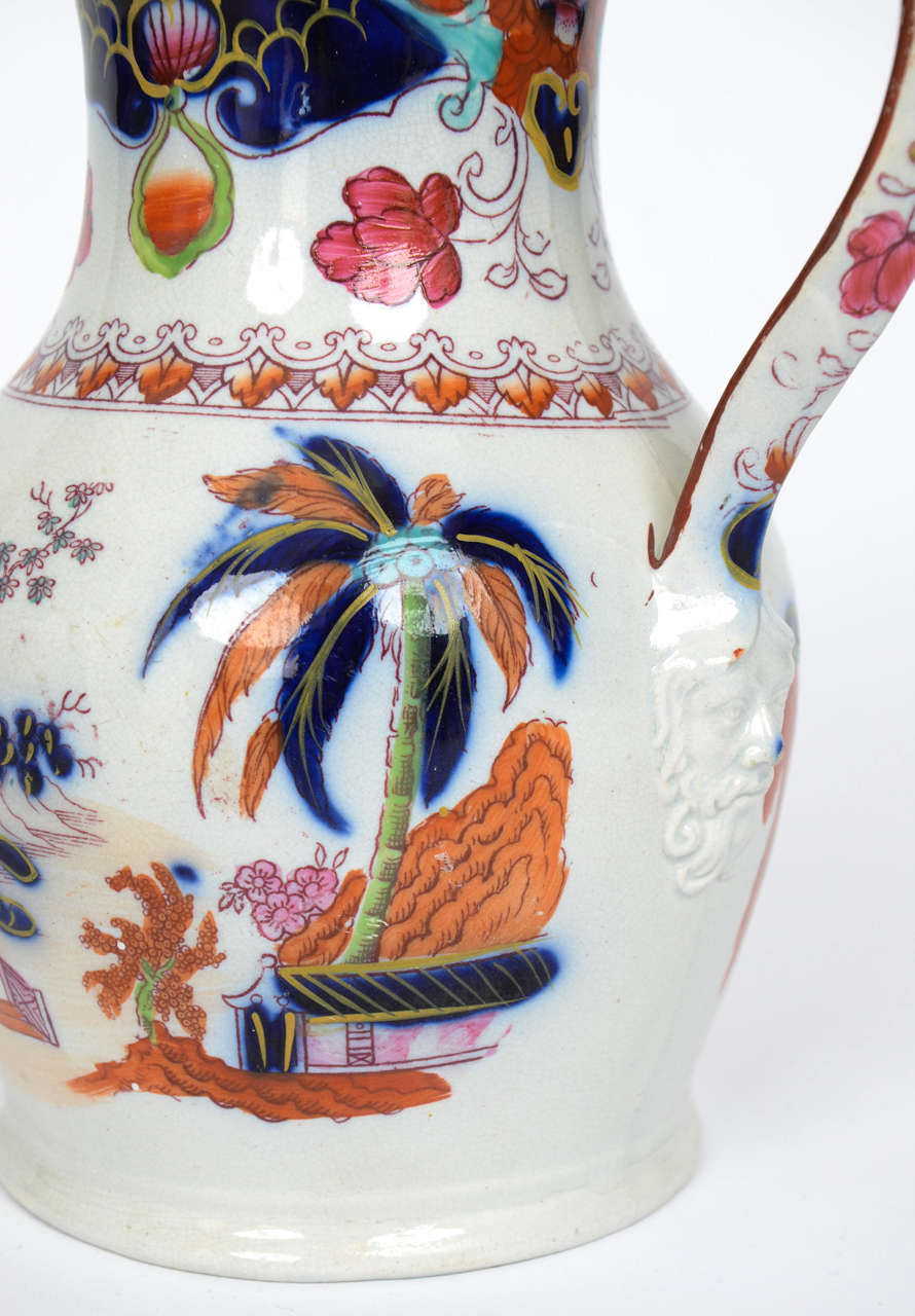 staffordshire pottery jugs