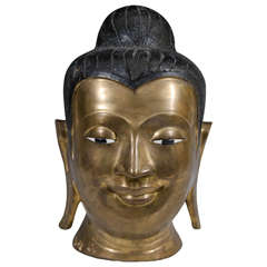 Bronze Buddha Head 1