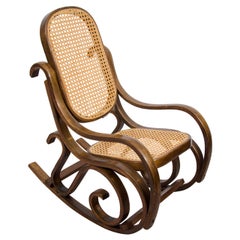 Vintage Midcentury Child's Bentwood Rocking Chair