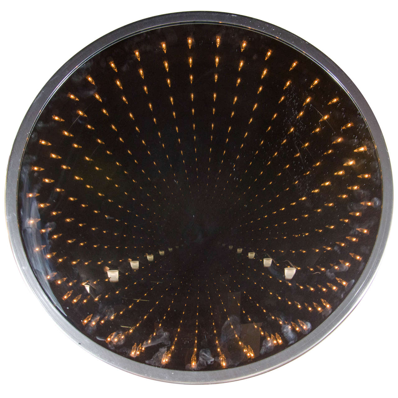 Midcentury Infinity Wall Mirror by Earl Reiback "Through the Looking Glass"