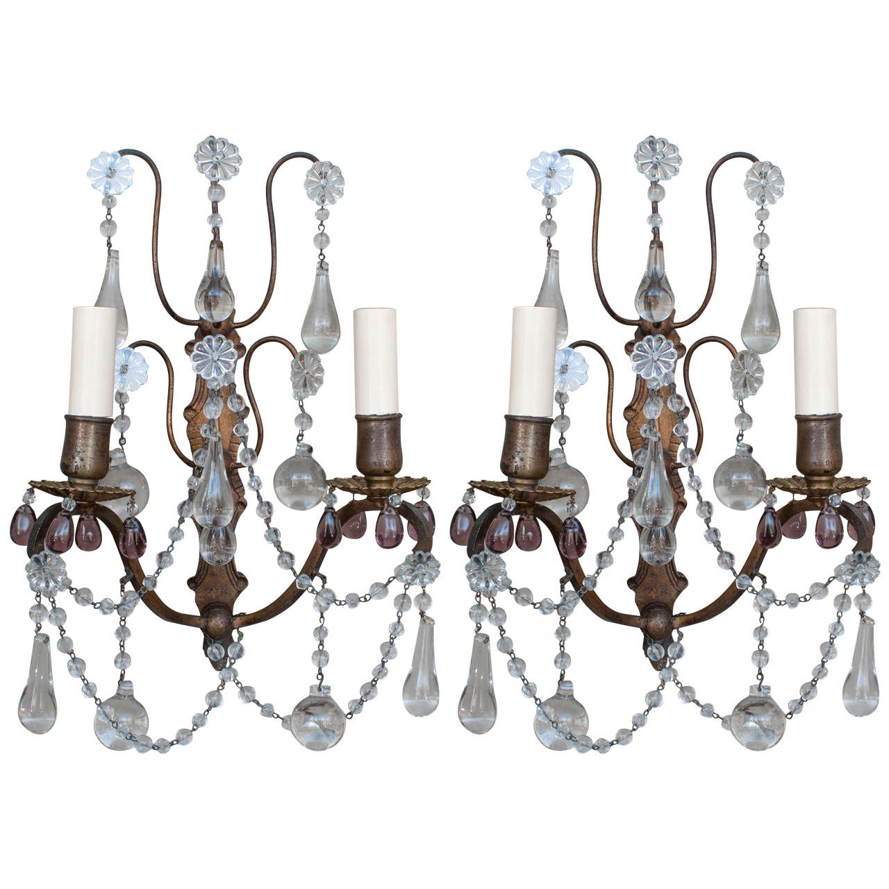Pair of Louis XV Style Sconces