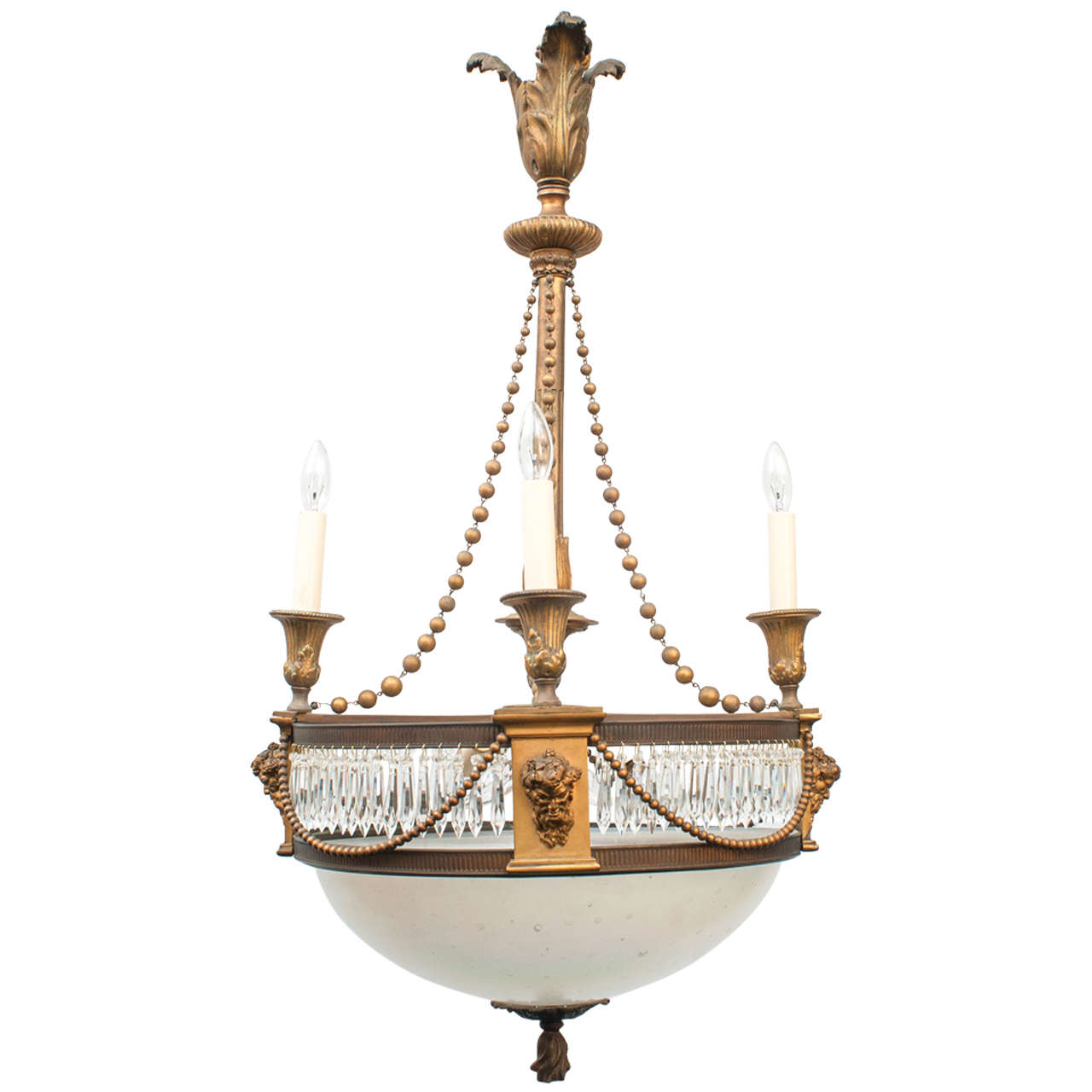 Edwardian Eight-Light Chandelier