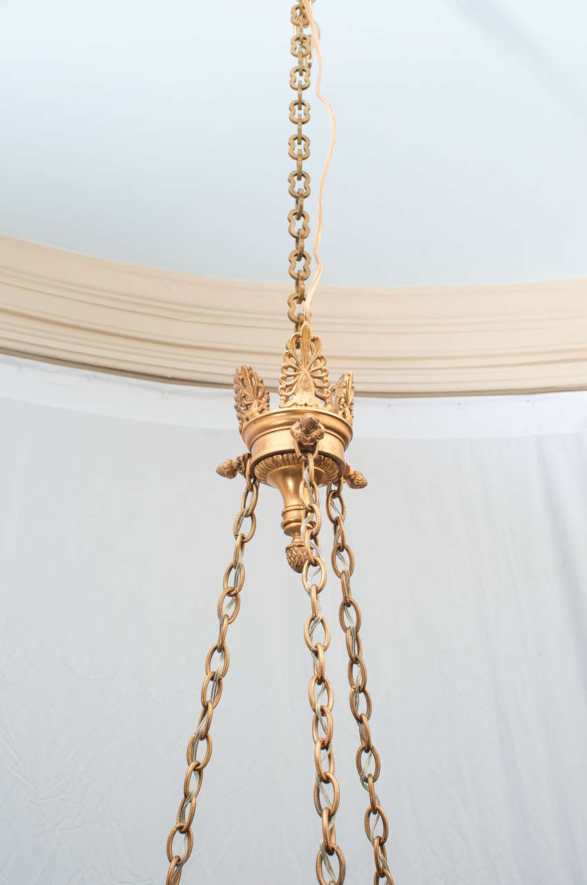 French Belle Epoque Pendant Style Chandelier