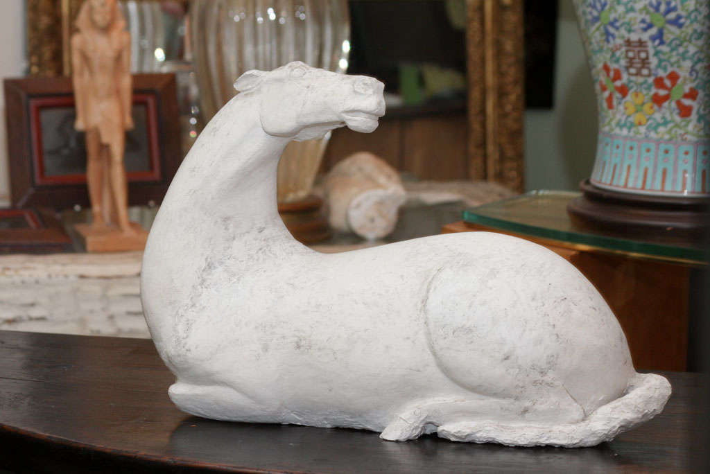 American Plaster horse by Walter Rotan For Sale