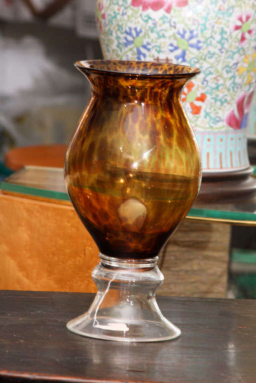 Mid-20th Century Italian Glass Vase