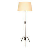 Vintage Simple-Leg Coiled Floor Lamp
