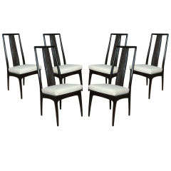 Set of Six John Stuart Dining Chairs