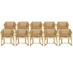 McGuire Game Chairs (set of ten)