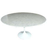 Eero Saarinen 51" Marble Tulip dining table