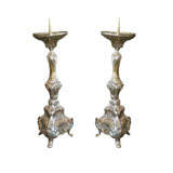 Pair of 1800's French candle sticks