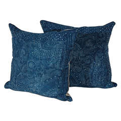 Batik Indigo Pillow