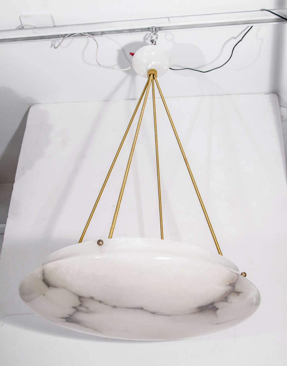 An Alabaster Light Fixture
