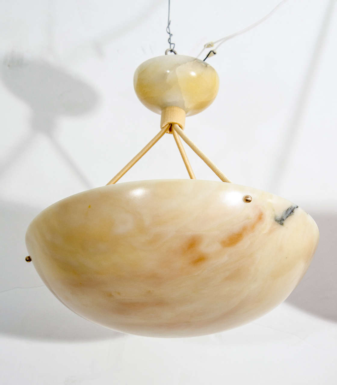 An Alabaster Light Fixture