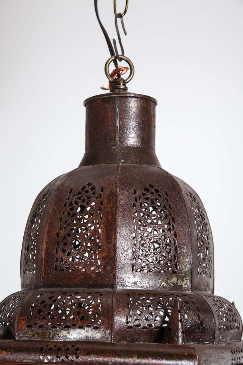 Bohemian Moroccan Traditional Moorish Light Pendant For Sale