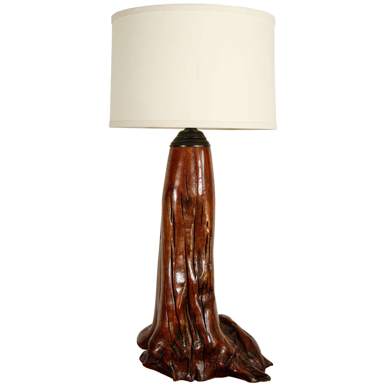 Oversized Tree Trunk Lamp At 1stdibs Oversized Tree Trunk Lamp For
