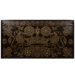 Facing Lions Trunk Panel