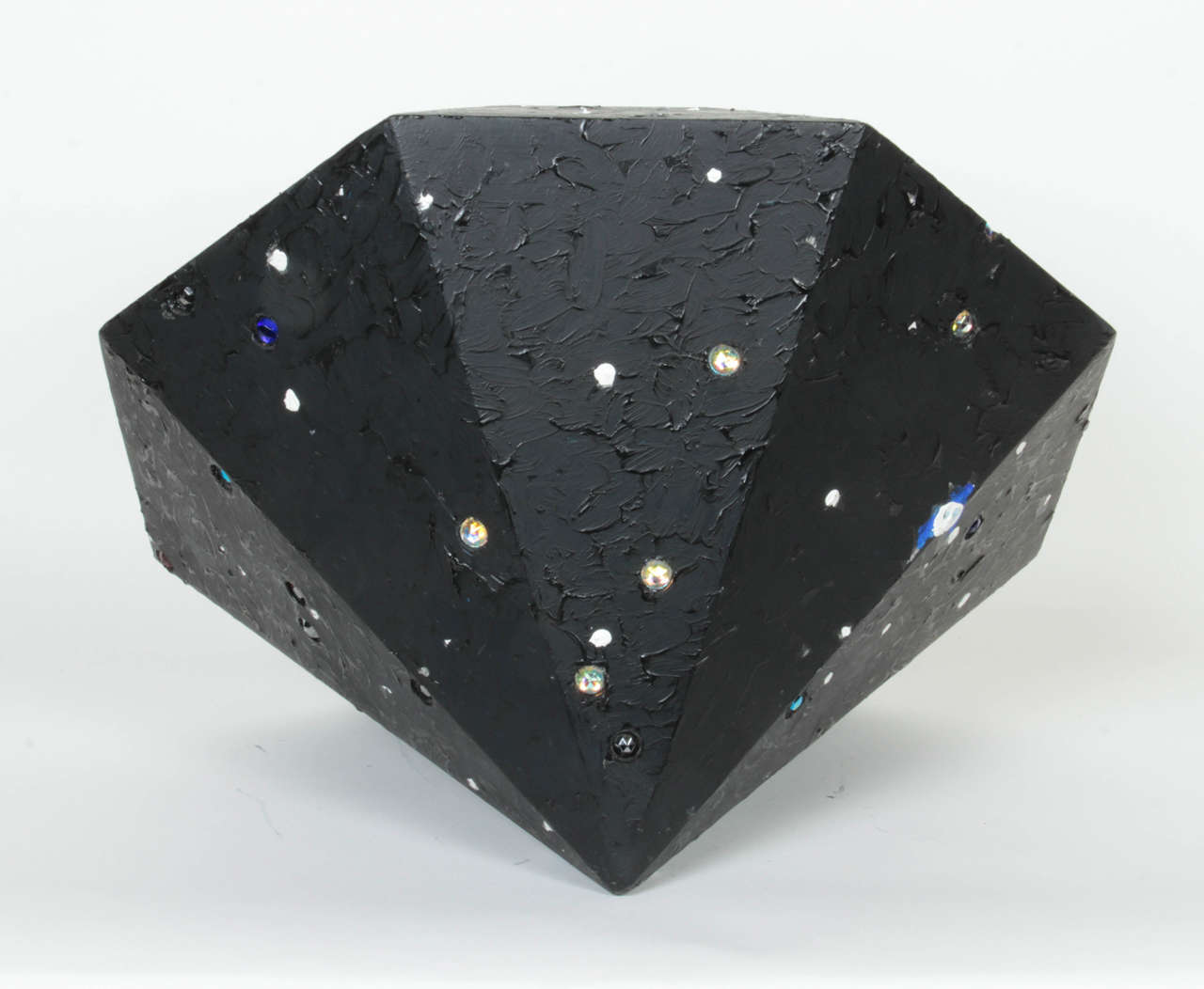 20th Century John Torreano Contemporary Sculpture of a Jewel  For Sale