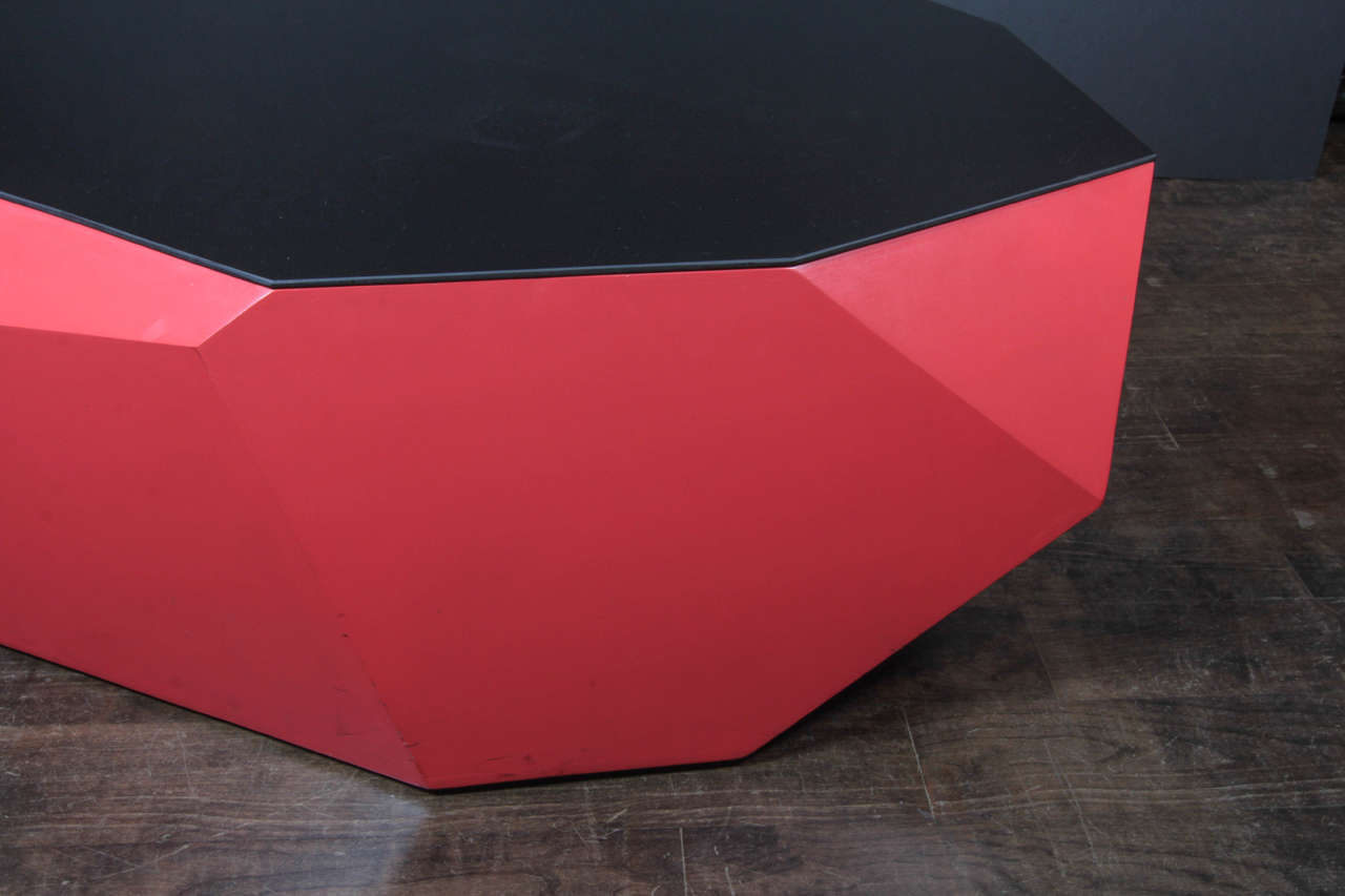Modern Unique Cocktail Table Designed by the Artist John Torreano