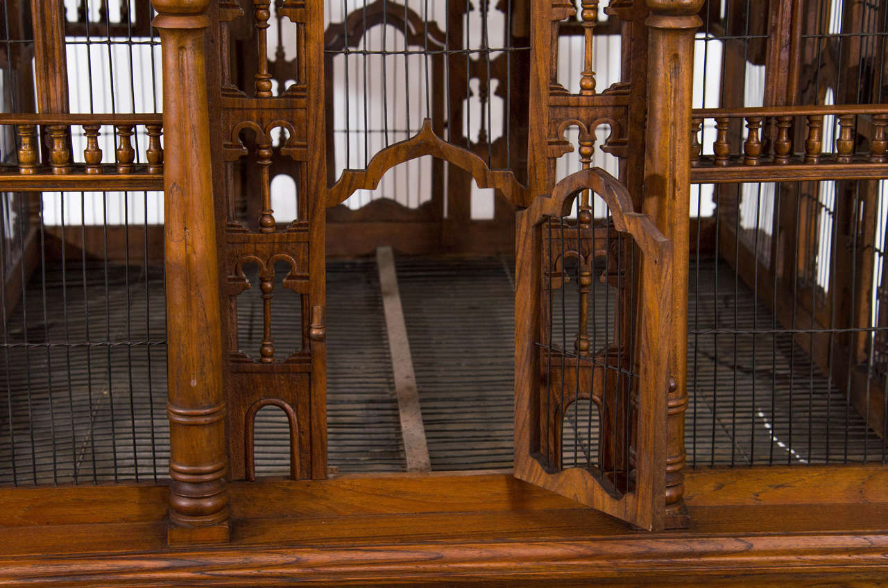 Monumental Bird Cage on Stand 4