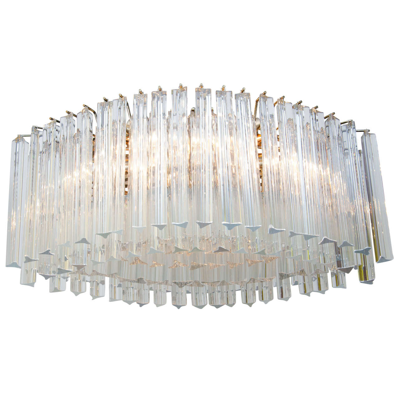 Beautiful Elliptical Camer Chandelier