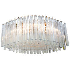 Beautiful Elliptical Camer Chandelier