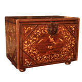 12 drawer ivory inlay box.