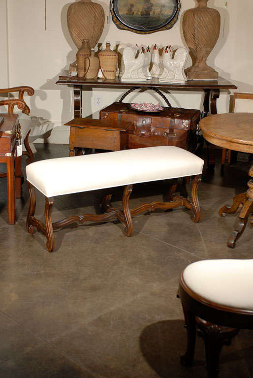 Narrow French Bench