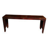 Elmwood Shandong Long Console Table with 19th Century Original Finish