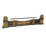 Antique AN EMPIRE STYLE EXTENDING FIRE FENDER. FRENCH, CIRCA 1880