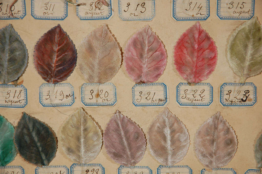 1910 Millinery Color Samples 3