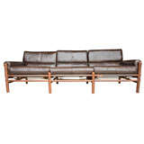 Arne Norell Three Person Sofa Arne Norell Three Person Sofa