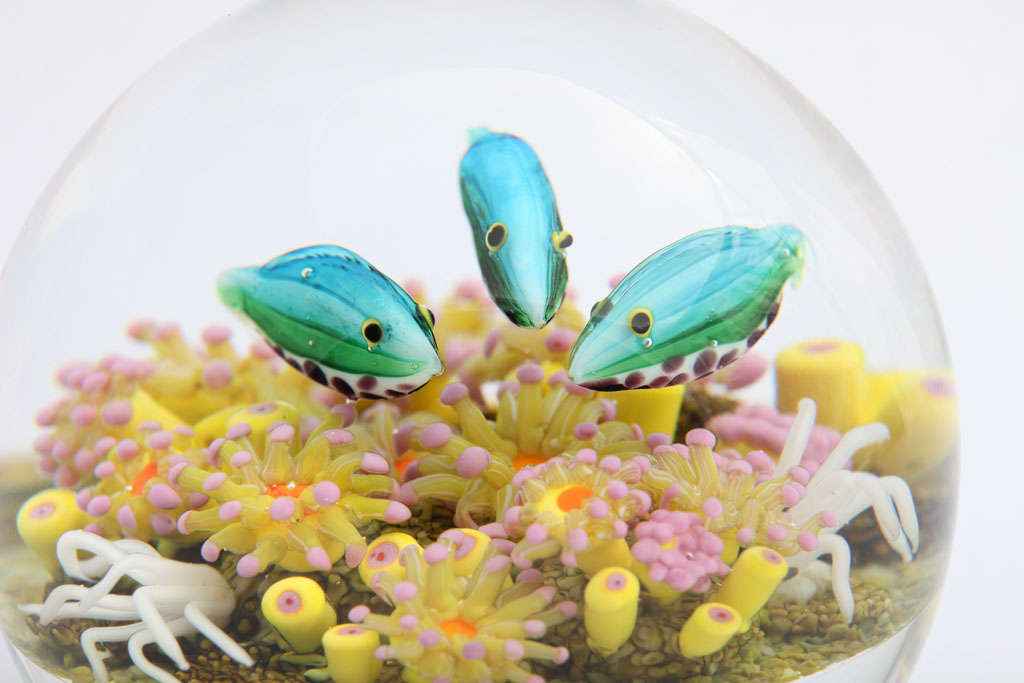 Cathy Richardson Rainbow Fish Paperweight 1